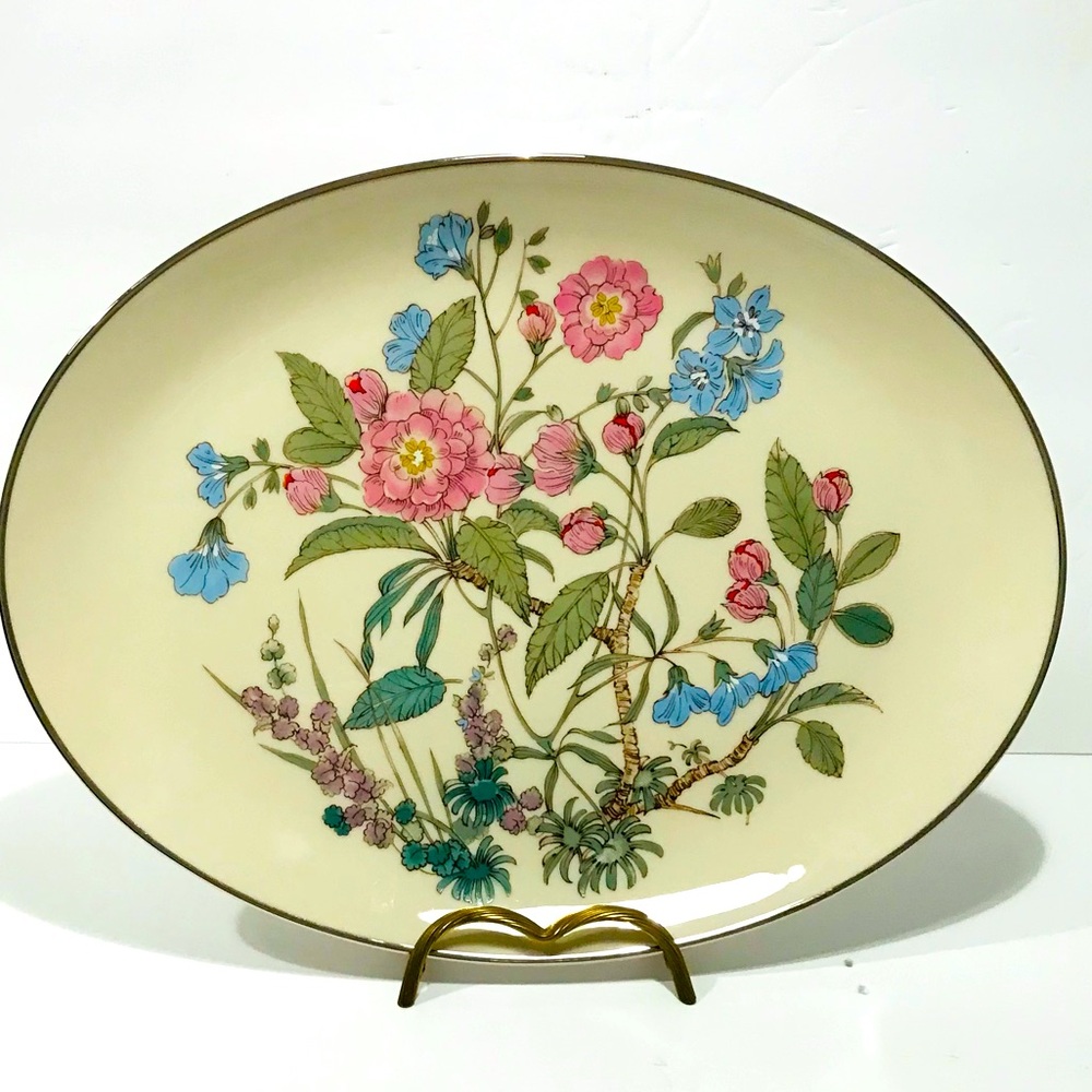 Gorham Fairmeadows Large Oval Serving Plate 13.5”